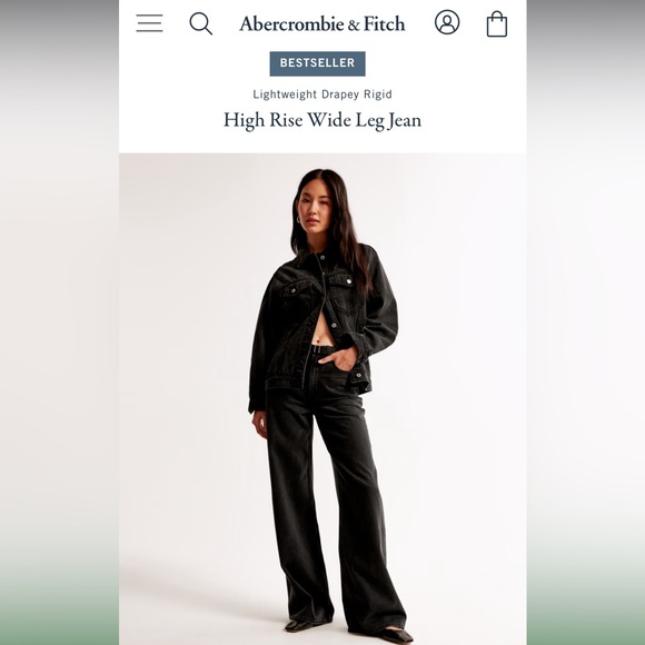 NWT Abercrombie & Fitch Jeans - Picture 1 of 7